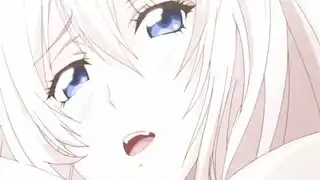 حوريات الأنيمي تأخذه بقوة: شرج خشن وقذف داخلي